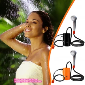Portable Camp Shower student dormitory outdoor Camping Shower Rechargeable Shower high Capacity