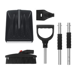 Portable Emergency Snow Clearing Road Kit with Shovel and Ice Scraper and Snow Brush
