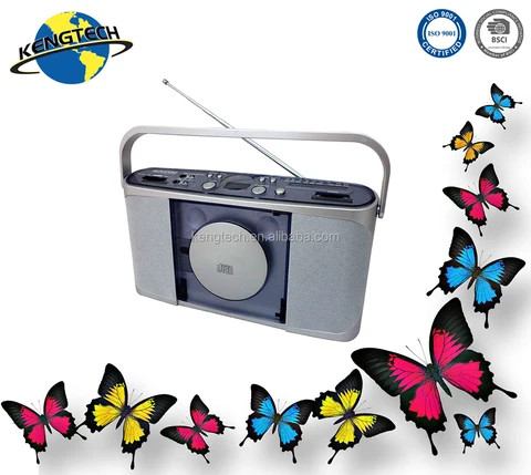 Portable Vertical Stereo CD Radio