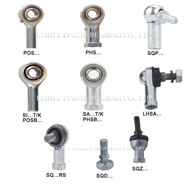 POS rod end male bearing straight ball joint rod ends