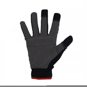PRI black warm touch screen work microfiber multipurpose foam inner fitness mechanic safe gloves