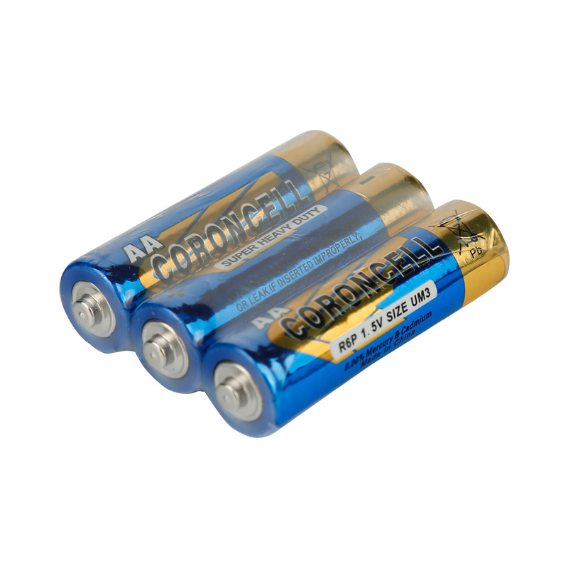 Primary R6P 1.5v carbon/zinc aa battery manufacturers from china