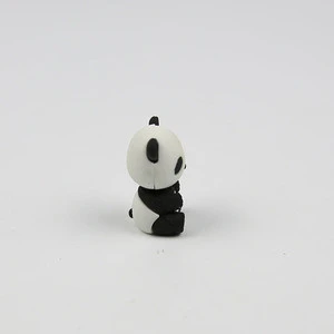 Promotional cute 3d animal shaped eraser for kids