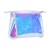 Import Promotional Holographic Transparent TPU Cosmetic Case Bag for Ladies from China