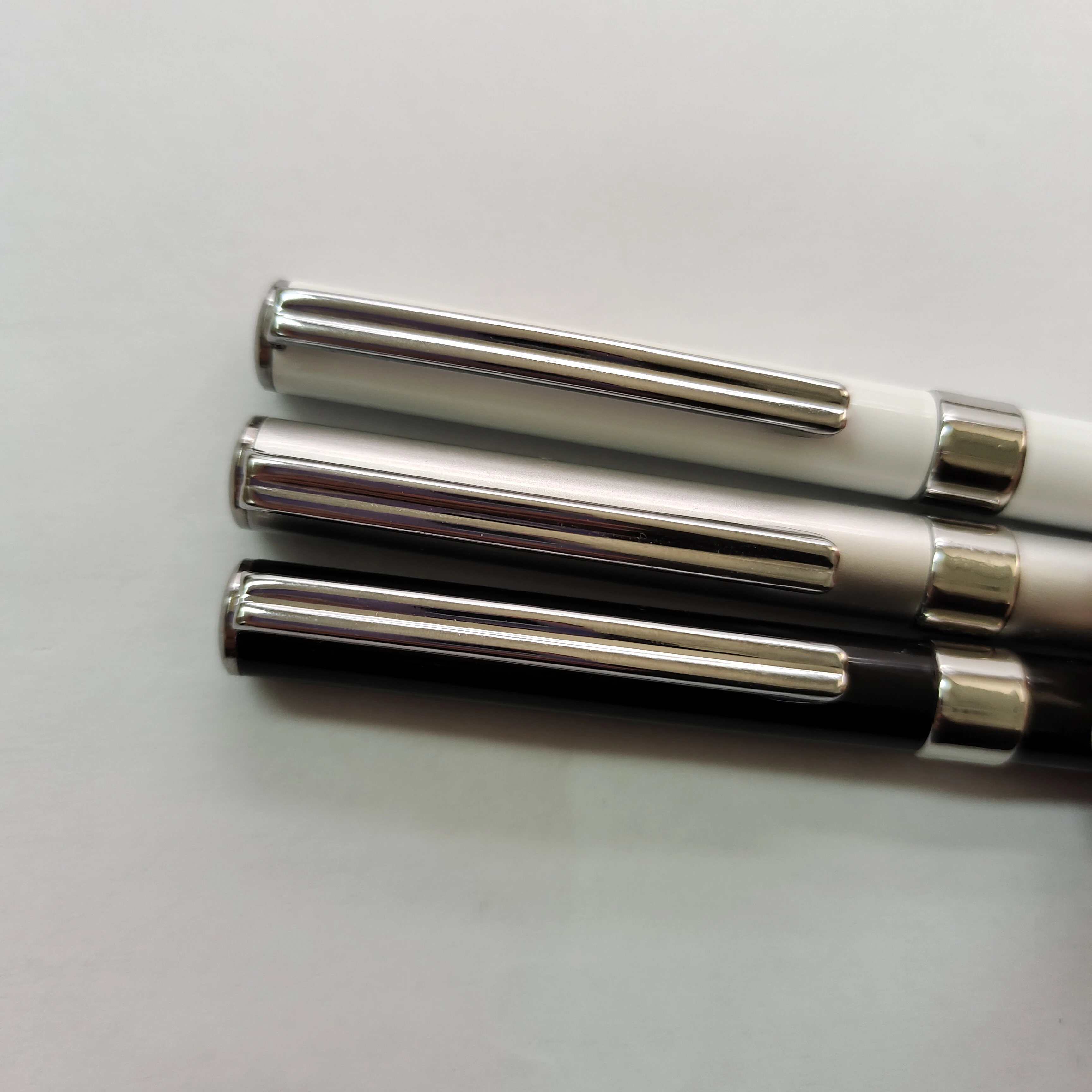 Promotional Metal Pens Metallic Rollerball Pens School Supplier Black Metal Roller/Signature/Gel Pen