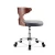 Import Promotional PU Leather Cushion Restaurant Chair/Revolving Dining Chair/Modern Design Restaurant Chair from China