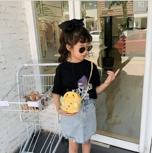 Cute Little Girl Shoulder Bag Kids Mini Handbag Coin Purse PU Leather  Cartoon Cross Body Messenger Bags New