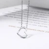 Pure Custom Jewelry Women Sterling Silver 925 Necklace