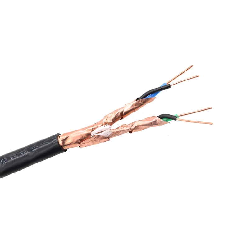 PVC Insulated and Sheath Signal Cable 8 Core 0.22Sqmm 0.5MM 1MM Copper Sheild Electrical Control Cable