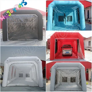 PVC Tarpaulin Portable Inflatable Used Car Paint Booth