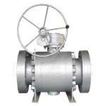 Q347F   API Standard Forged Steel Three-piece Fixed Flanged Ball Valve