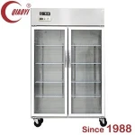 QIAOYI glass door Medical Cryogenic Equipments