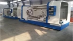 QK1322 Horizontal Metal CNC Pipe Thread Lathe Machine Tool Equipment For Sale With Screwing