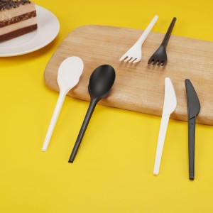 Quanhua PLA Environmental Degradable Disposable Hot Selling Tableware Disposable Cutlery