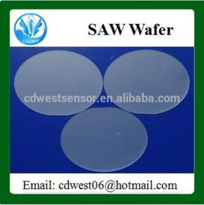 Quartz Surface Acoustic Wave Wafers for SAW Resonators