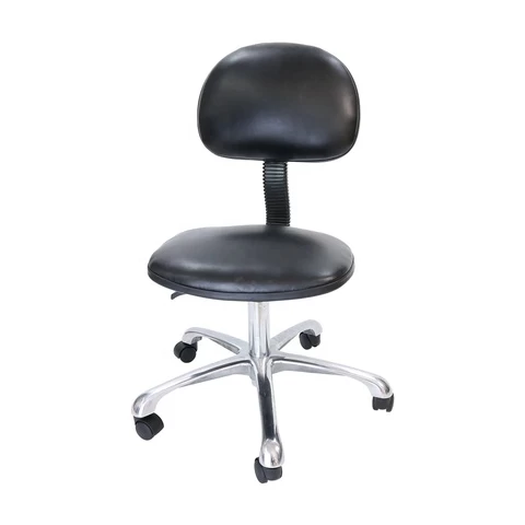 QXR anti-static ESD office chair suppliers PU leather low price clean room industrial laboratory furniture
