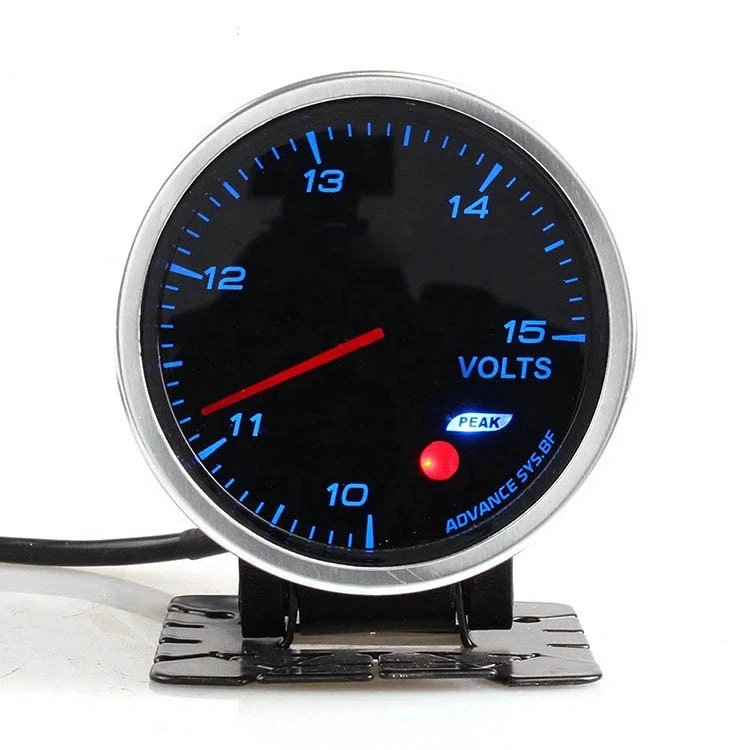 Racing cars digital tachometer 60mm electrical auto meter gauge