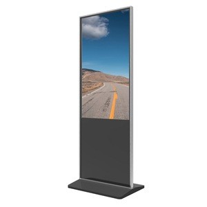 ransparent Totem Shelf Supermarket 42inch Tv Stand Vertical Indoor 55 Inch Digital Signage Flexible Touch Lcd Screen Display