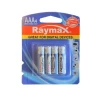 Raymax 1250mAh 1.5v am4 LR03 No.7  Dry 10 Years Guarantee Super Alkaline Dry Camera  aa aaa Batteries