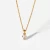 Import Real U  Ins Stylish High Quality Chunky Necklaces Fashion 18K Gold Plated Stainless Steel Jewelry Zircon Necklace for Women from China