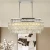 Import rectangular crystal chandelier from China