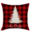 Import Red Black Christmas Buffalo Check Plaid Pillow Cover Winter Deer Home Decorative Throw Pillow Case Cushion Cover for Sofa from China