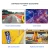 Import Red Yellow plastic road safety anti crash water filled traffic barriers from China
