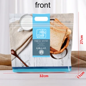 Resealable Ziplock Doypack Stand Up Pouch Clear Transparent Plastic Packaging Bag With Zipper
