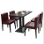 Import Restaurant Industrial vintage rural style metal rectangle table cafe chair used restaurant furniture from China