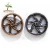 Import Retro Industrial Wind Wood 30cm Gear Wall Decoration Home Decoration Accessories Vintage from China