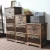 Import retro solid wood modern simple 40CMAmerican pastoral rattan storage locker drawers  bedside table nightsands from China