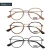 Import Rock ants  main product classic design round acetate metal glasses handmade optical eyeglasses frames from China