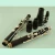 Import Roffee German system ebony wood body silver plated silvering key 18 keys G tone clarinet from China
