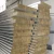 Import roof Rock Wool sandwich panel for wall and roof materials 50mm to 200mm thickness,heat insulation materials from China