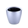 round plastic black flower pot, nursery pot, nursery planter for garden decoration