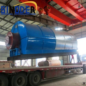 rubber processing machine old tires recycling machine waste tire cutting pyrolysis machine with free installation