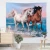 Import Running horse prints polyester tapestries and bath towels from China