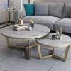 S8803 High Quality 201 Stainless Steel Modern Table Stainless Steel Coffee Table Gold  Furniture For Hotel Decoration