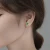 Import S925 Women Traditional Silver Earrings Summer Geometric Round Green Onyx Gemstone Earring from China