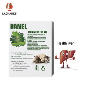 Safe and natural pet liver health support supplement