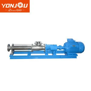 Sanitary stainless steel mono pumps(0.6~1.2Mpa, 2~100m3/h, Maximum350centigrade, SS304/SS316