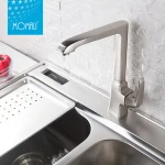 Sanitary Water Tap Contemporary Chrome Brass Kitchen Faucet
