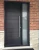 Import Seeyesdoor metal front entry doors aluminum entrance door with glass windows side light from China