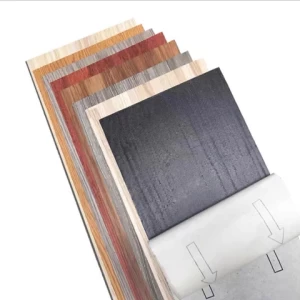 Self-adhesive Hybrid Vinyl Flooring Fireproof Waterproof Anti Slip Plastic Flooring