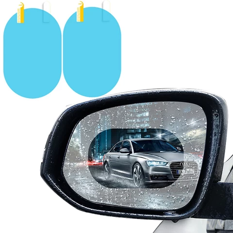 Self-adhesive Rainproof Anti-fog Protective Car Rear View Mirror Film