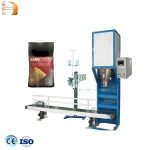 Semi-automatic packing machine cement and sand mixing bagging machine 20kg compost fertilizer bagging machine