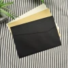 Sentao  eco-friendly white black brown kraft paper envelopes for business