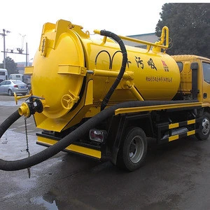 septic tank cleaning vacuum sewage suction tanker trucks for sale