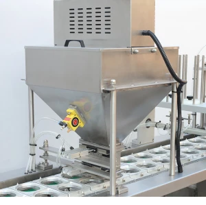 series coffee milk tea beverage cocoa powder filling and sealing machineAutomatic filling and splitting of powdered milk tea