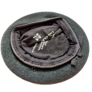 Shaved  wool  military beret army wool beret  water-repellent top customized